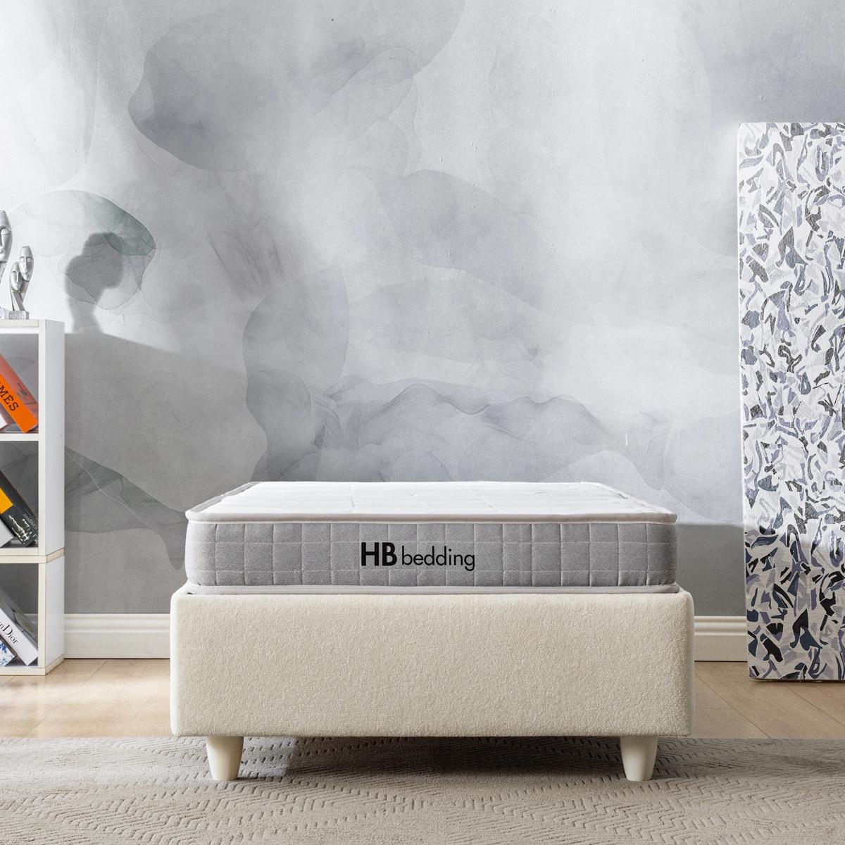 SleepBox sünger yatak katlanmış haliyle detay görünüm